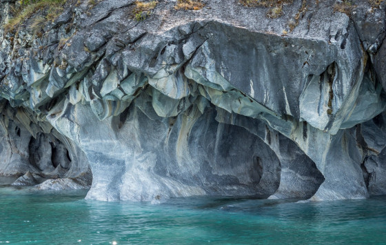 Cuevas del marmol, Patagonien