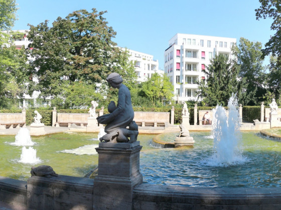 Der Märchenbrunnen in Berlin - Friedrichshain